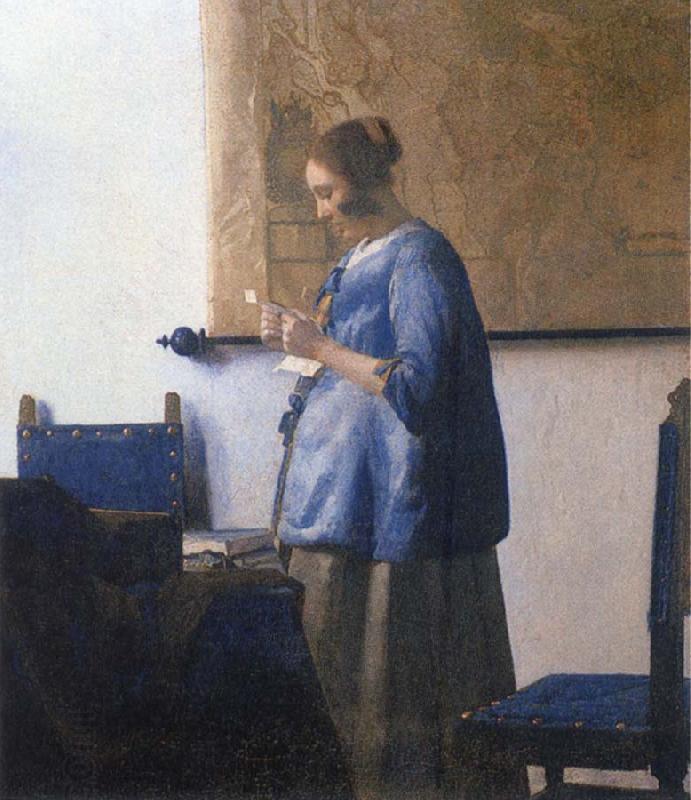 Johannes Vermeer Woman Reading a Letter China oil painting art